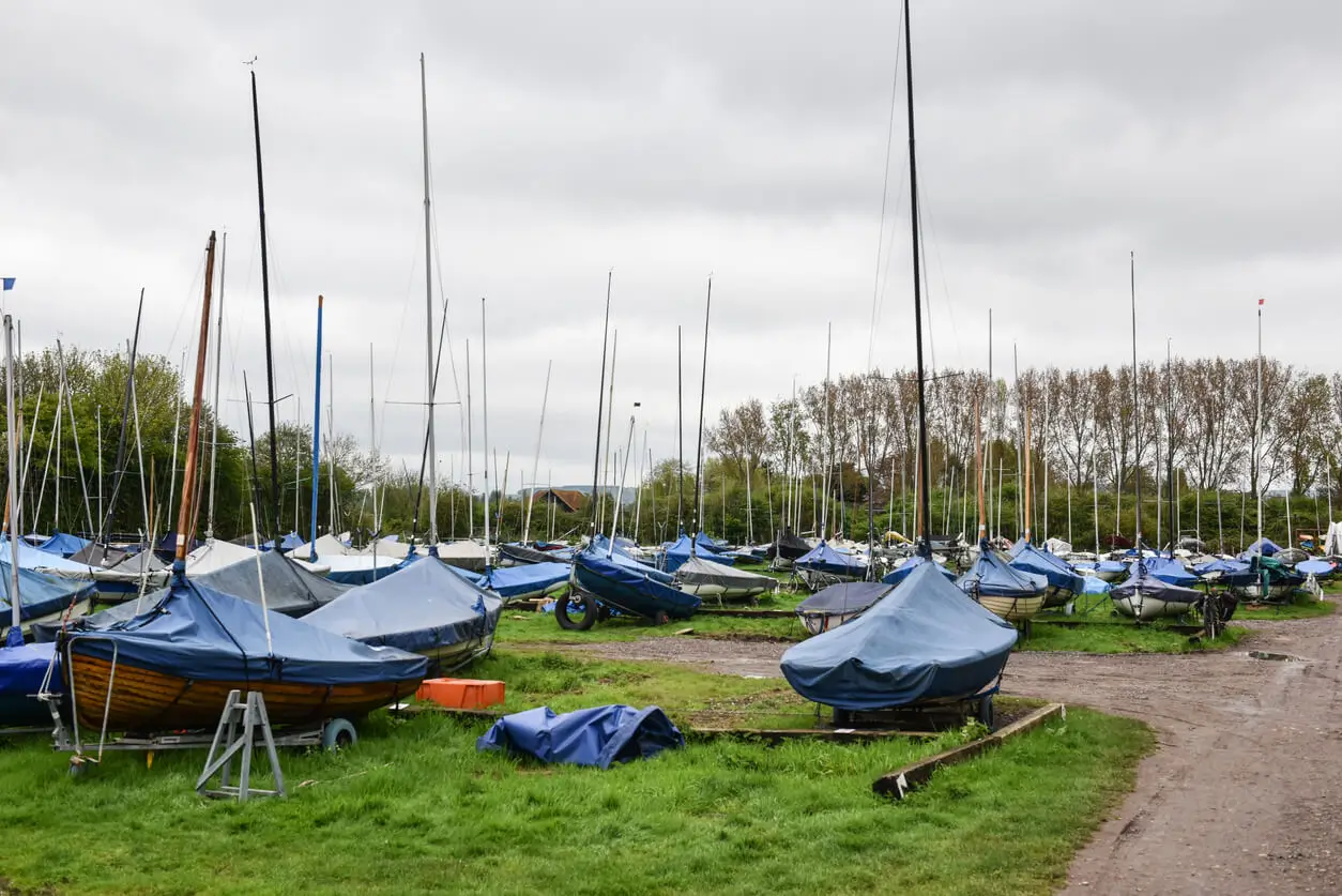 How to look after your dinghy in a boat park