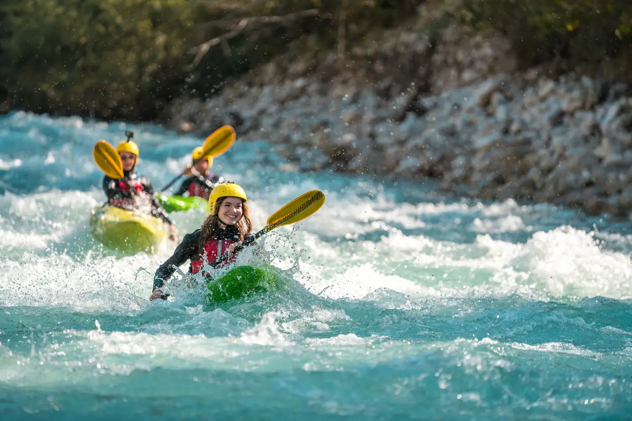 Health and fitness benefits when kayaking, canoeing and paddleboarding